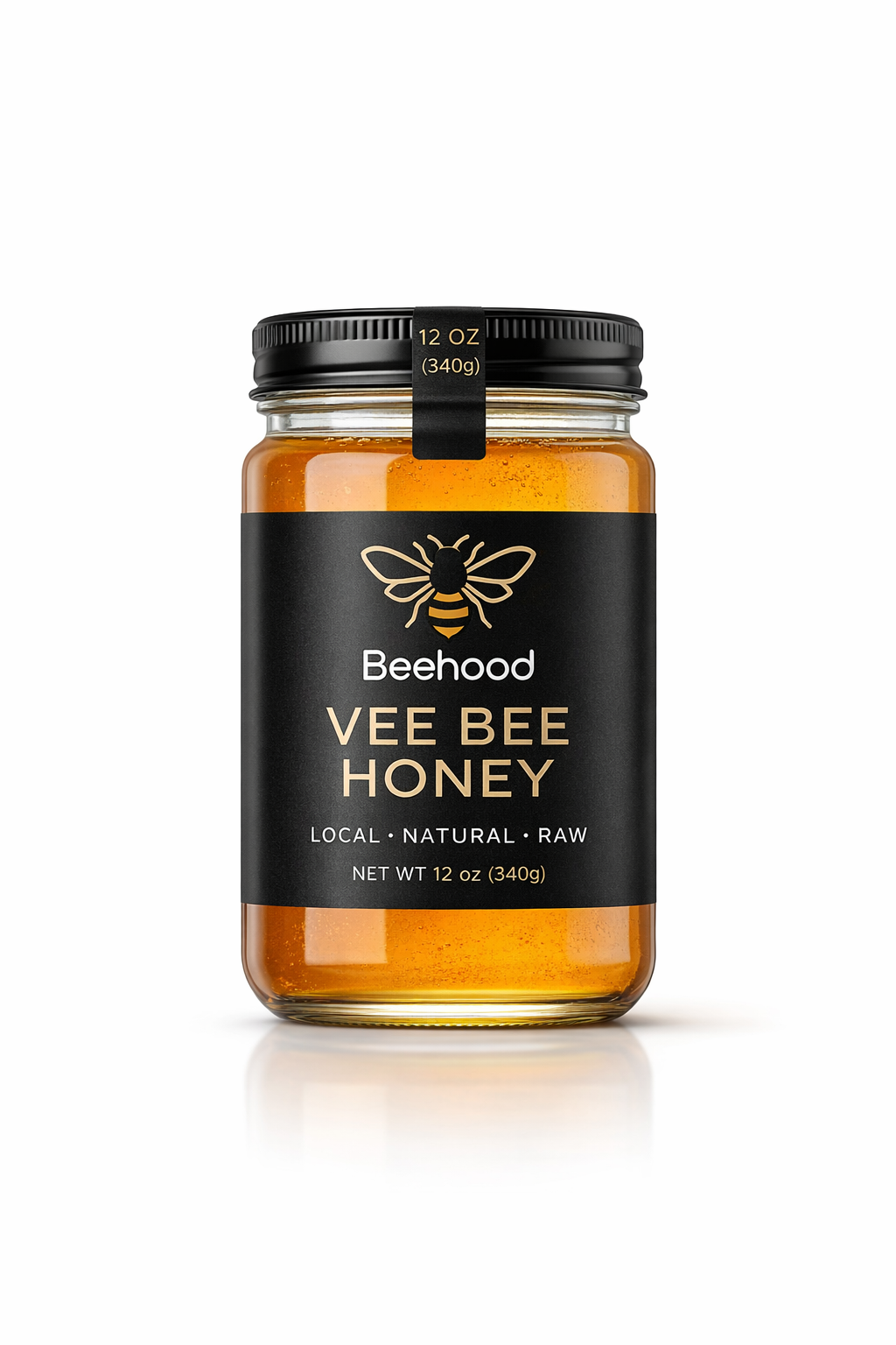 12 Oz VEE BEE Honey – Local Natural Raw Honey - Virginia Beach